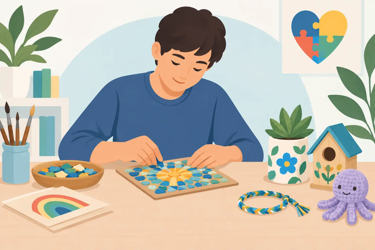 Autism Craft Examples That Honor Real Skills