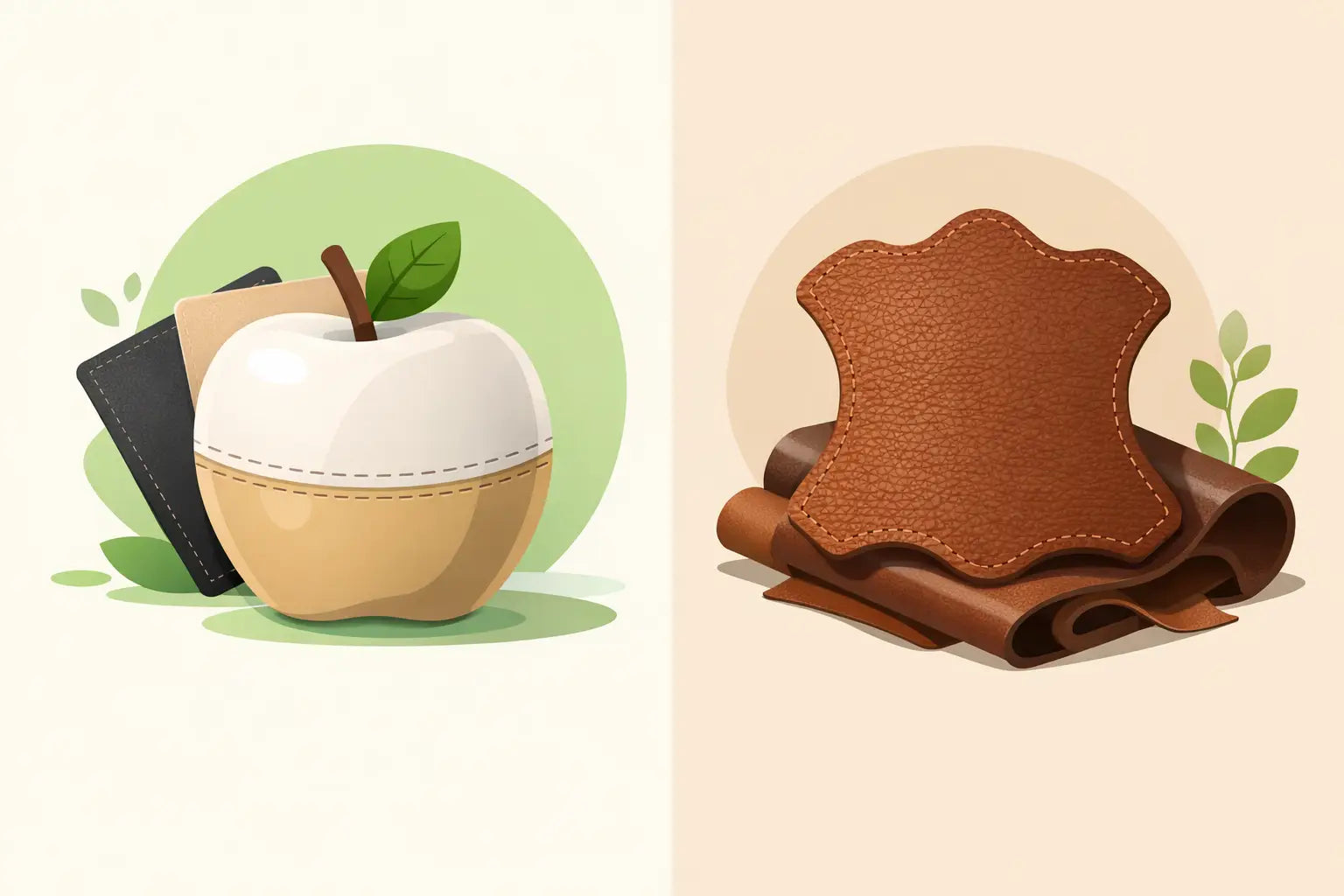 Apple Leather vs Real Leather: Which Fits You?