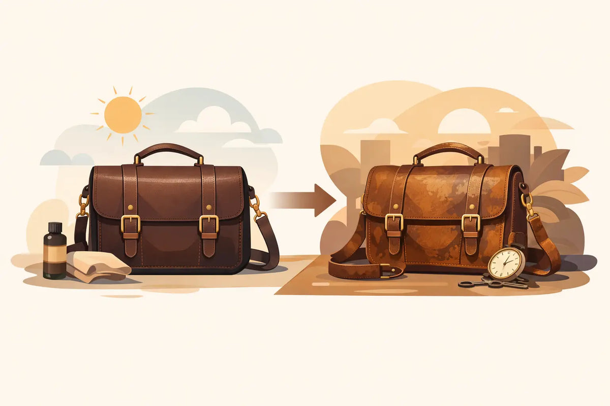 How Handmade Leather Bags Age With Daily Use
