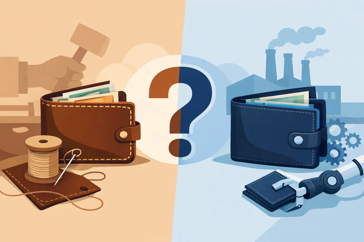 Handmade Wallet vs Factory Wallet: Which Fits?