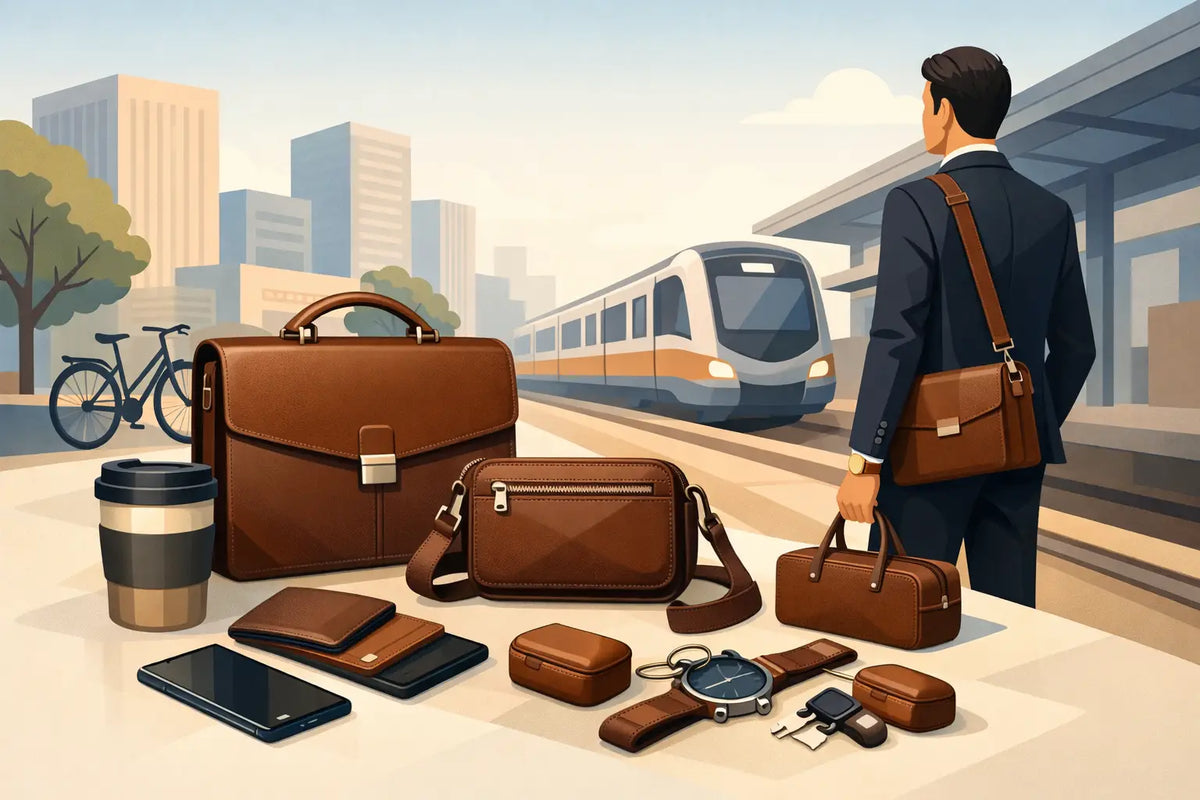 通勤皮革配件推薦款 for a Thoughtful, Better Daily Commute