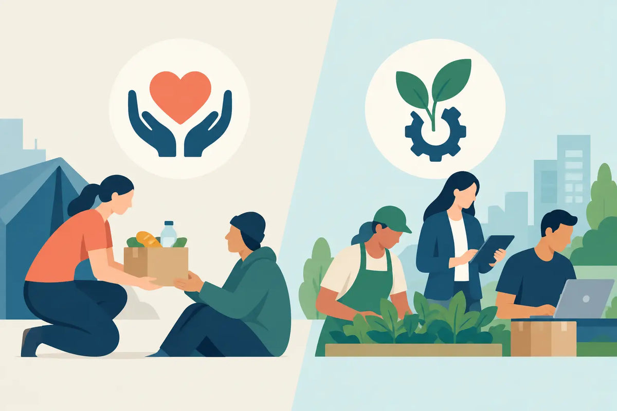 Social Enterprise Versus Charity: What Changes?