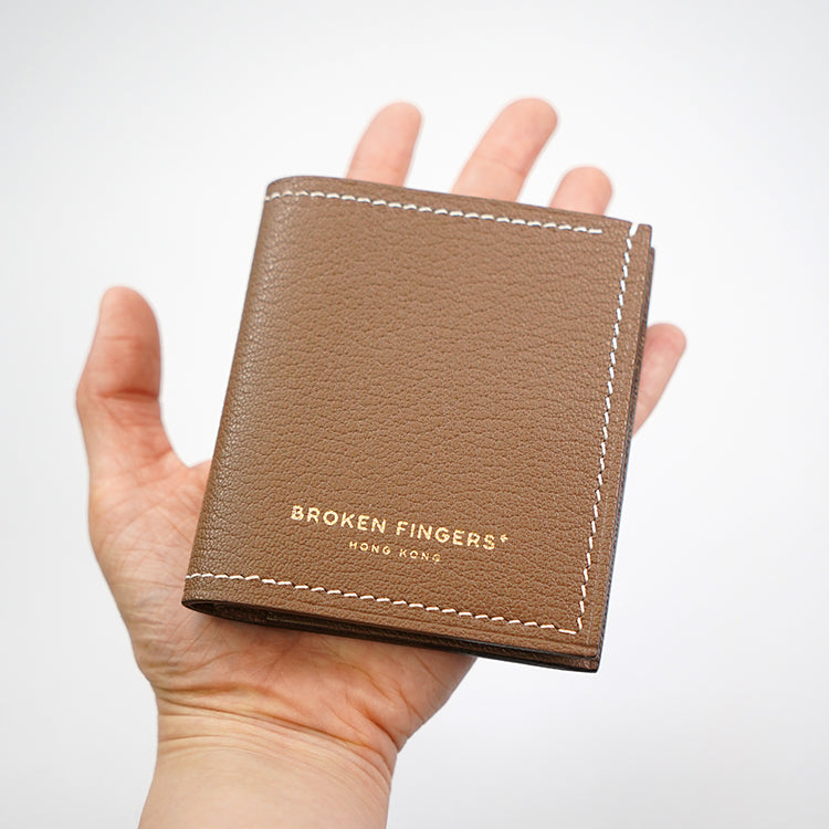 Mini Wallet 【 Earthy Taupe 】意大利羊皮銀包