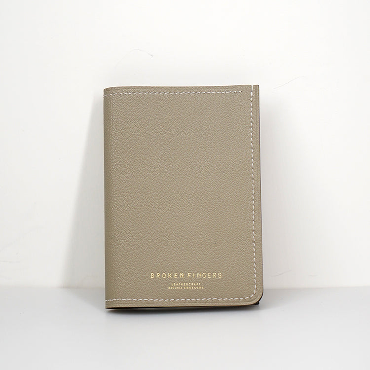 護照套【 Sandstone Beige 】意大利羊皮皮具