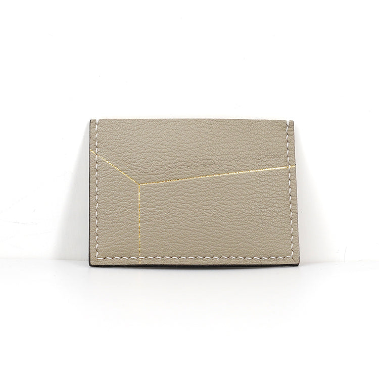 Dimension II Cardholder【 Sandstone Beige】意大利羊皮皮具