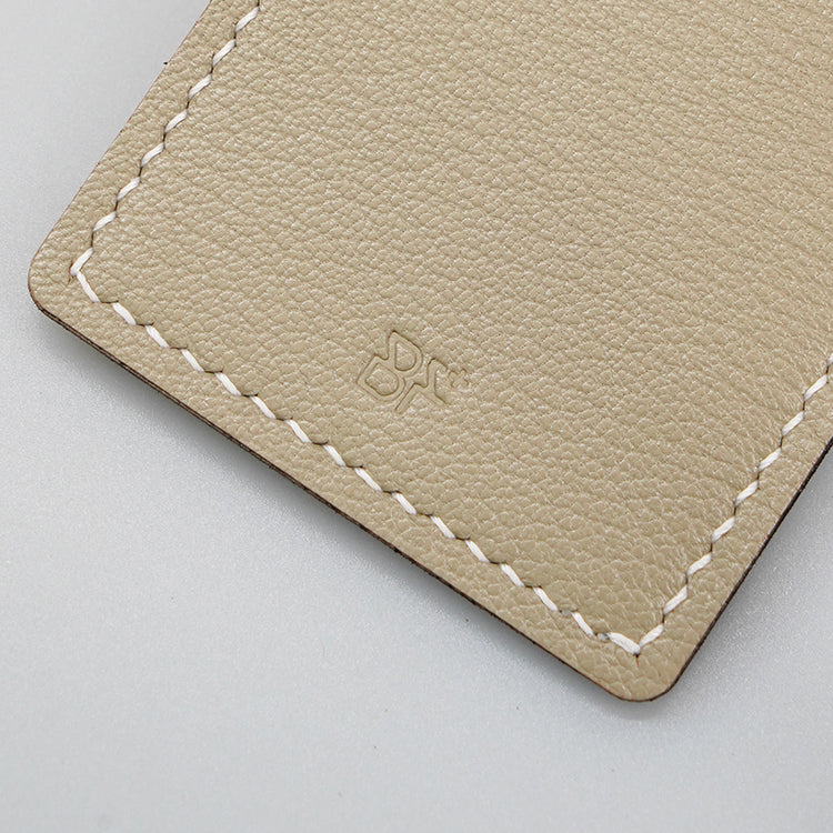 ID Holder 【 Sandstone Beige 】意大利羊皮皮具