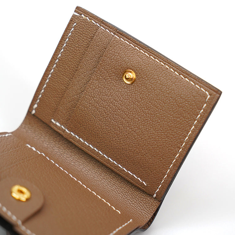 Mini Wallet 【 Earthy Taupe 】意大利羊皮銀包