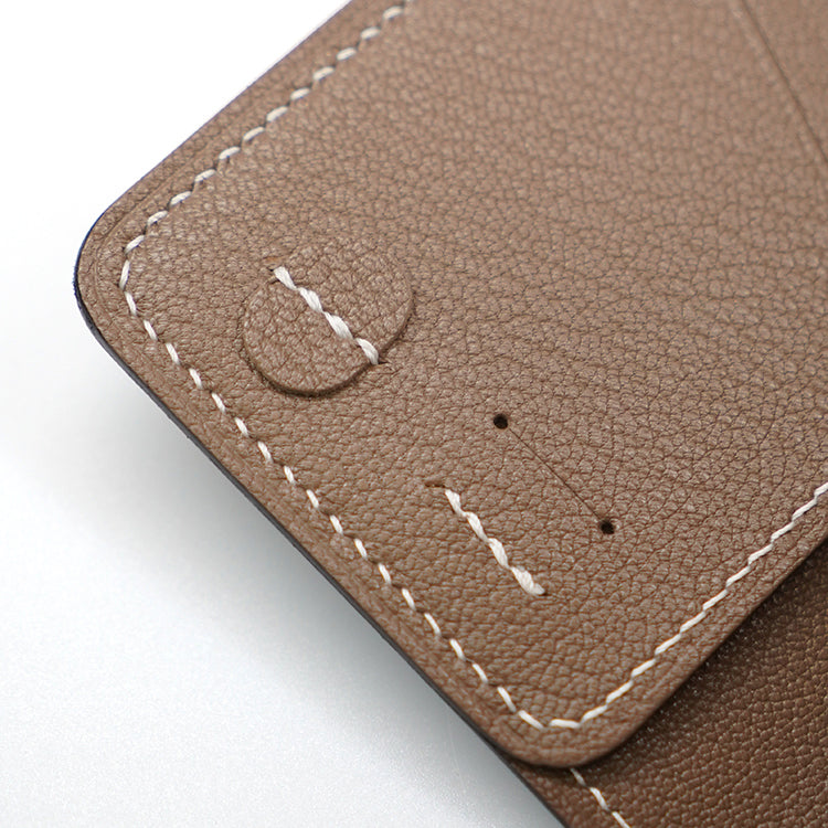 護照套【 Earthy Taupe 】意大利羊皮