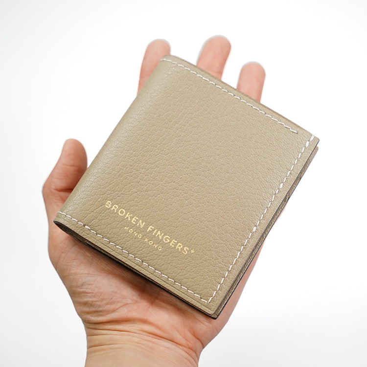 Mini Wallet 【 Sandstone Beige 】意大利羊皮銀包