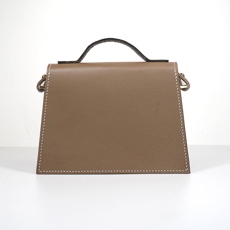 Dome Bag 【 Earthy Taupe X Forest Green 】意大利羊皮手袋