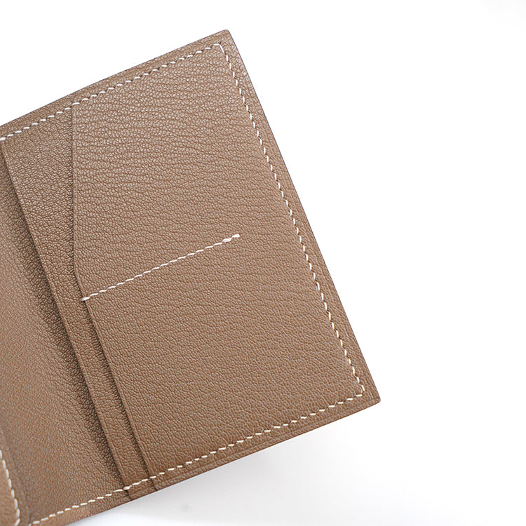 護照套【 Earthy Taupe 】意大利羊皮