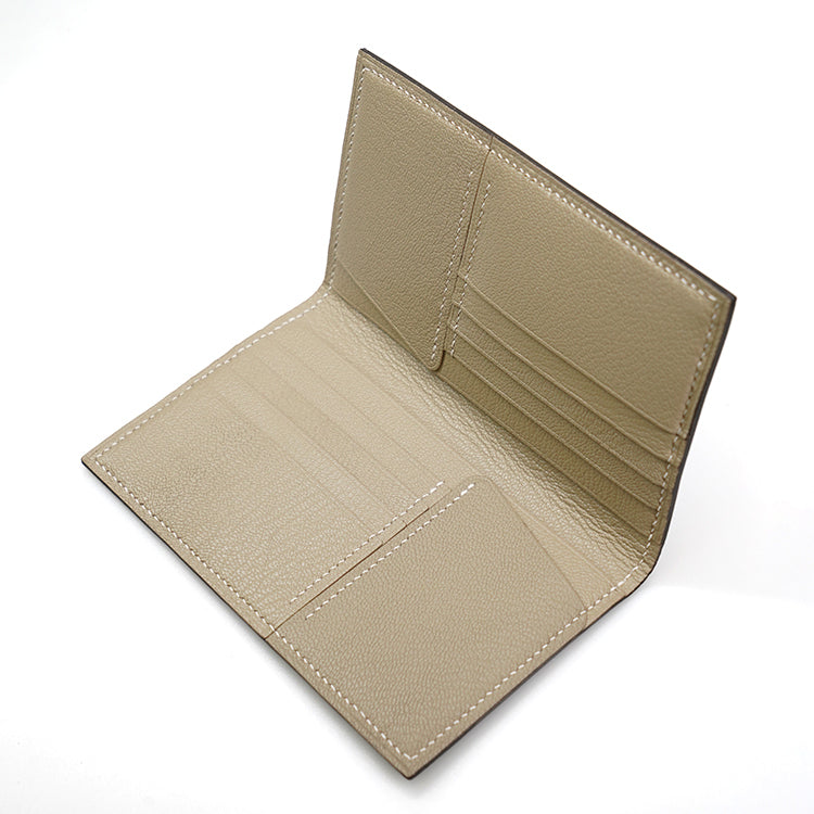 Medium Wallet 【 Sandstone Beige 】意大利羊皮銀包