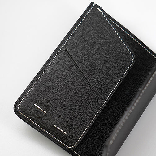 護照套【 Space Black 】意大利羊皮皮具