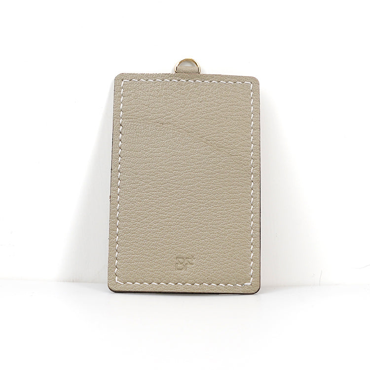 ID Holder 【 Sandstone Beige 】意大利羊皮皮具