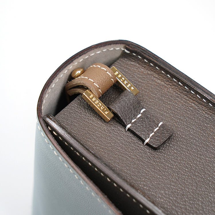 Full stitched Strap【 Earthy Taupe 】意大利羊皮全縫孭帶