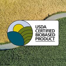 USDA Certified Biobased Product · 美國農業部生物基產品認證