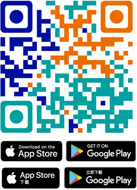 掃描二維碼下載易賞錢 App，支援 App Store 及 Google Play